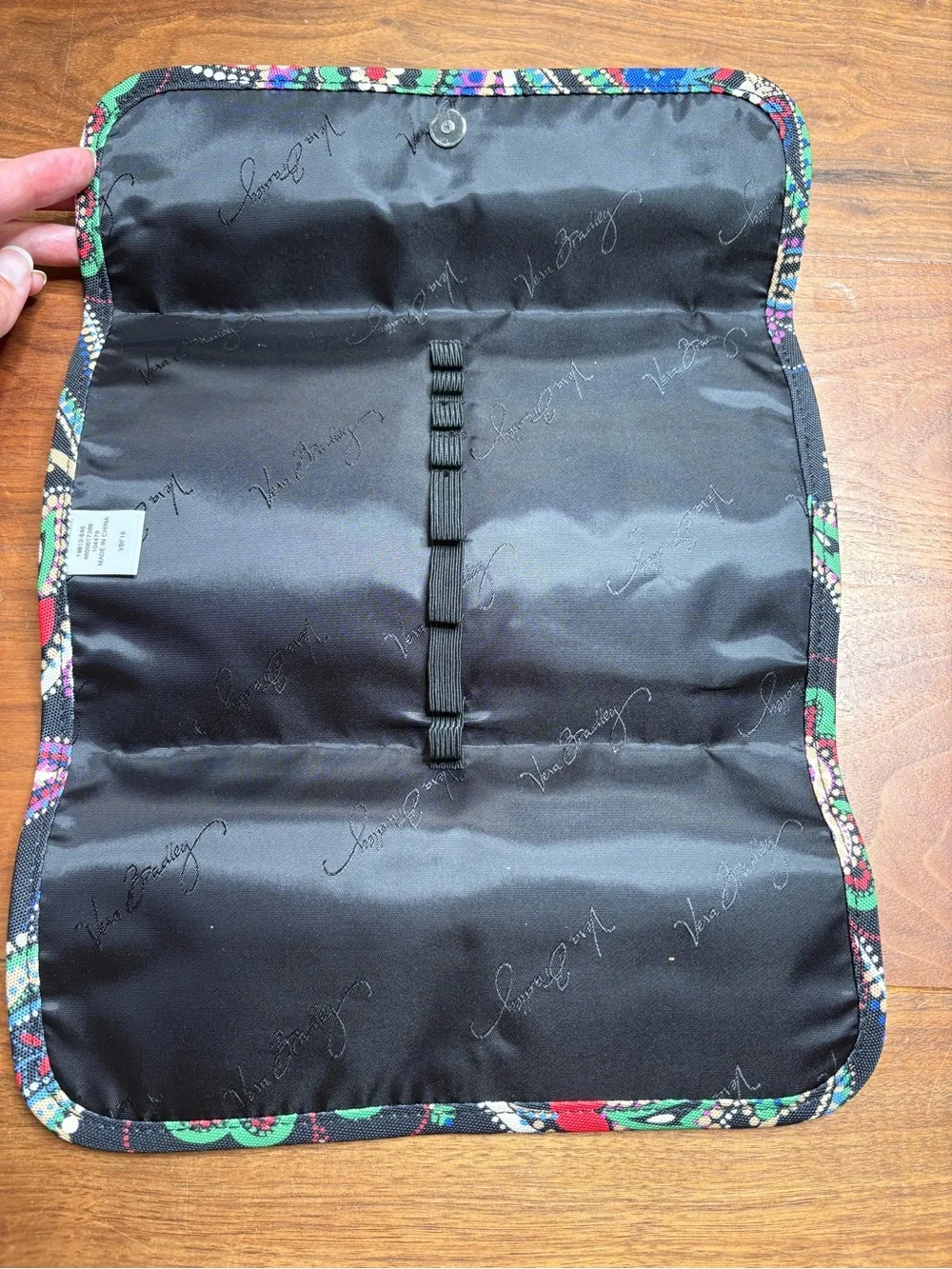 Vera Bradley Makeup Brush Case